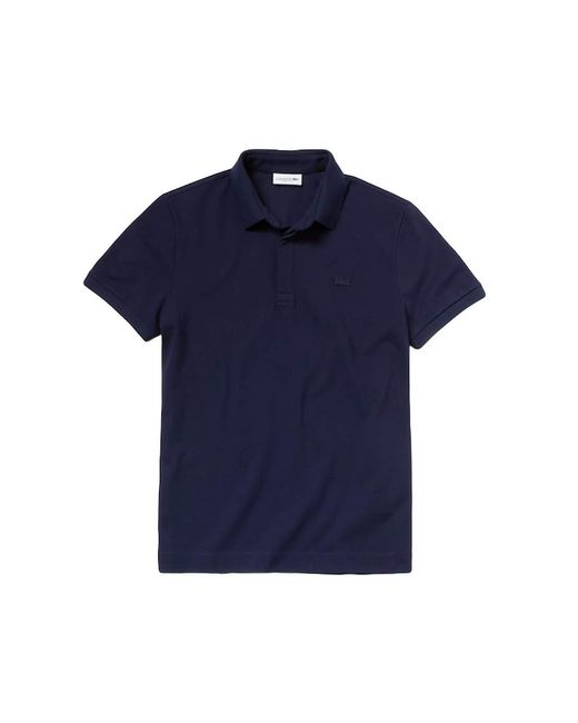 Lacoste Blue Polo Classic Crocodile Logo for men