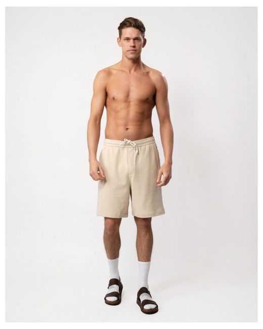 Armani Exchange Natural Milano Edition French Terry Shorts for men