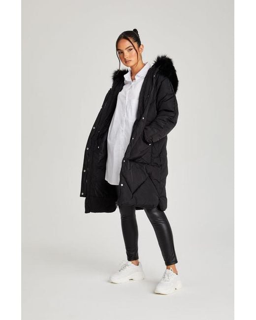 Urban Bliss Oslo Padded Jacket in White Lyst UK