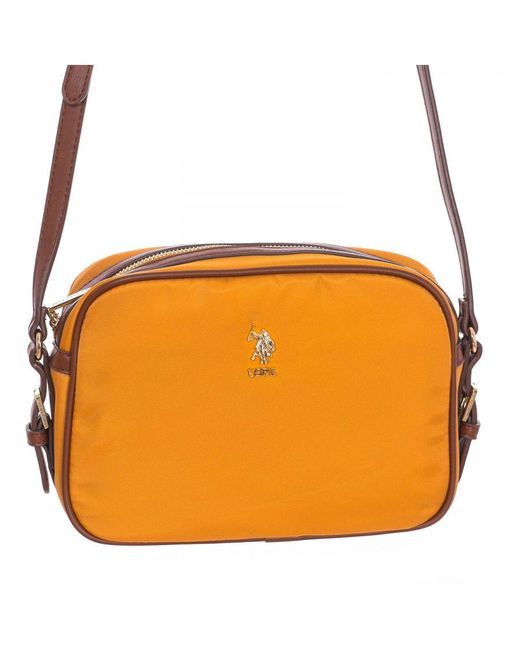 U.S. POLO ASSN. Orange Biuhu5729Wip Crossbody Bag