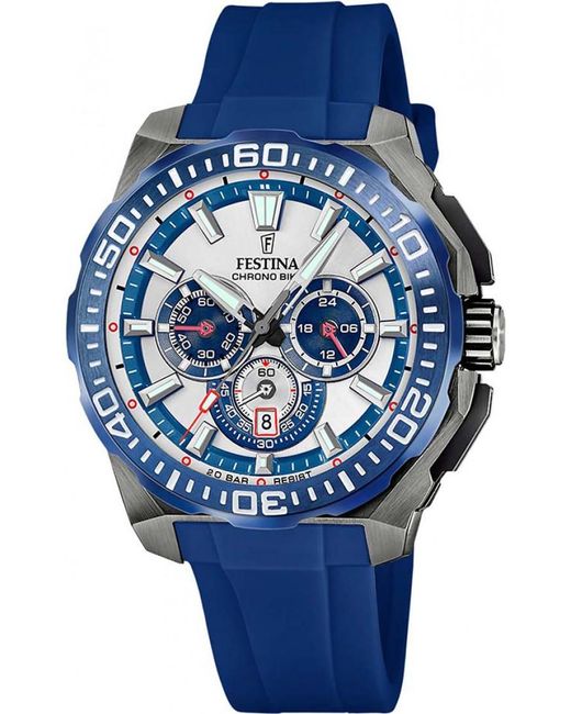 Festina Blue F20725-4 Chrono Bike Watch for men