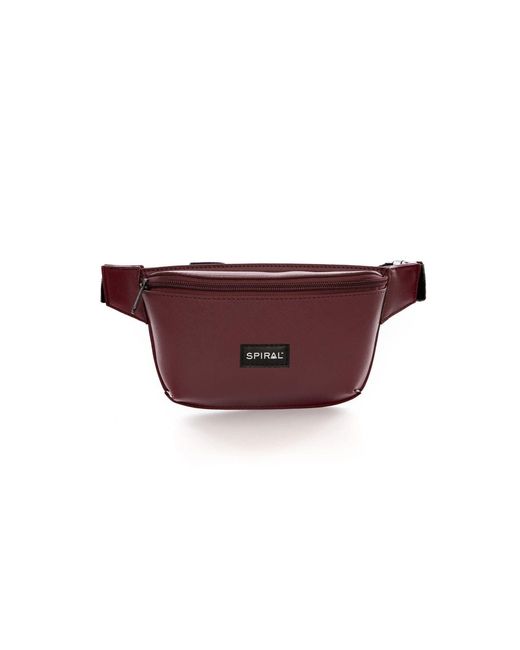 Spiral Purple Accessories Chelsea Crescent Shape Fanny Pack With Tone Hardware