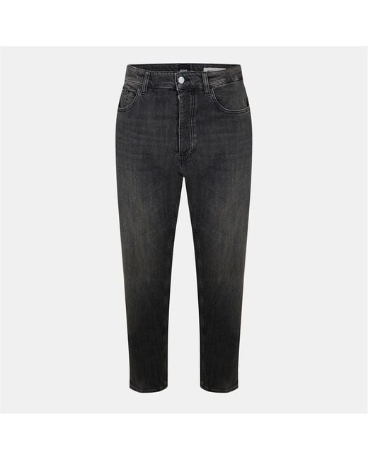 Boss Gray Five Pocket Slim Fit Jeans for men