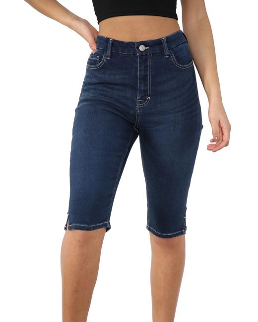MYT Blue Magic Shaping High Waisted Denim Shorts