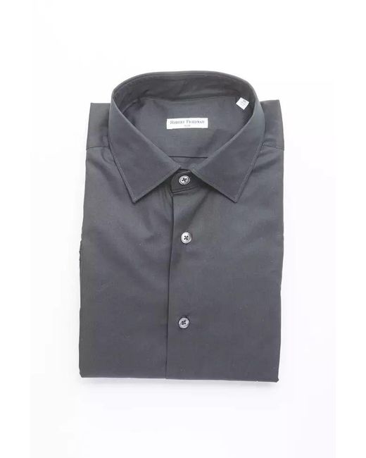 Robert Friedman Slim Fit Formele Overhemd in het Gray voor heren
