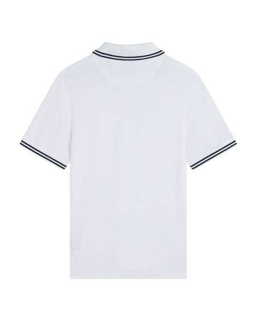 Ted Baker White Excpet Regular Branded Polo Shirt for men