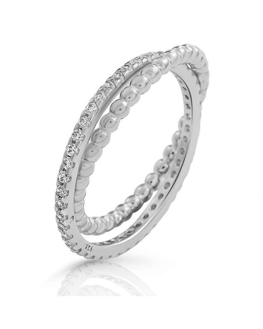 Orphelia Metallic 'Everest' 925 Sterling Ring