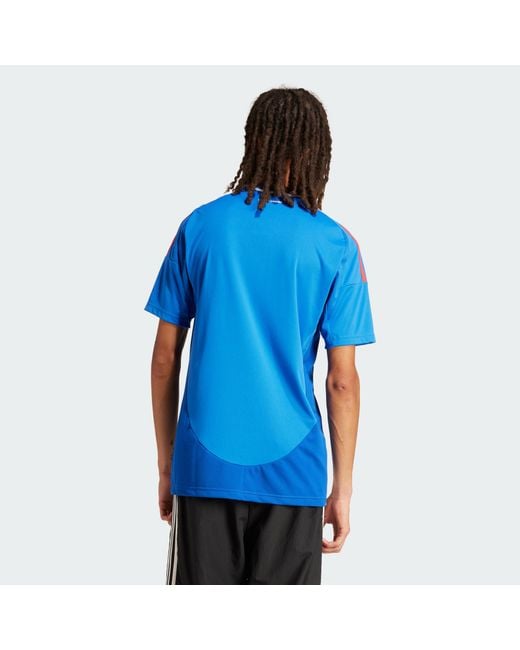 Adidas Originals Blue Italy 24 Home Jersey for men