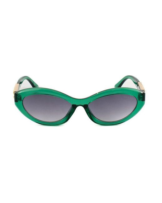 Guess Green Bicolor Resin Sunglasses
