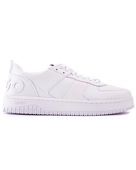 HUGO White Kilian Tenn Trainers for men