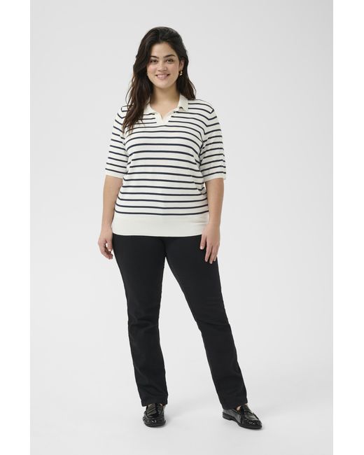 Kaffe Pullover Regular Fit in het Multicolor