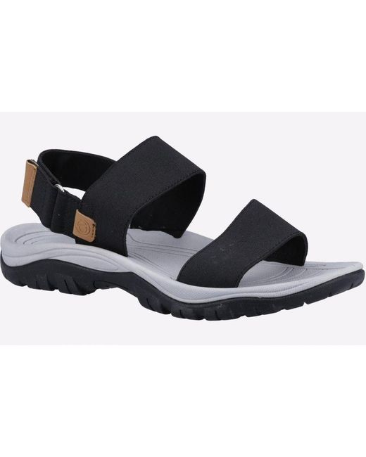 Cotswold Black Alcester Sandals