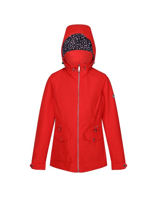 Regatta Red Ladies Navassa Waterproof Jacket (High Risk)