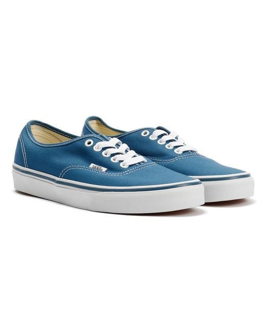 Vans Blue Authentic Canvas Trainers