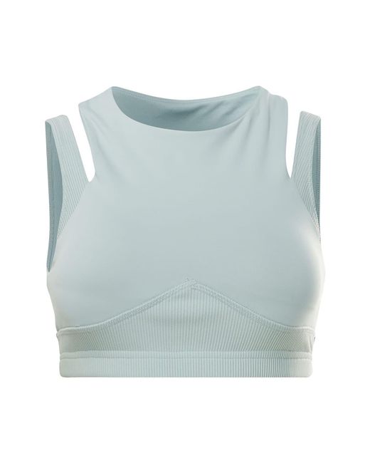 Reebok Blue S Layered Bra