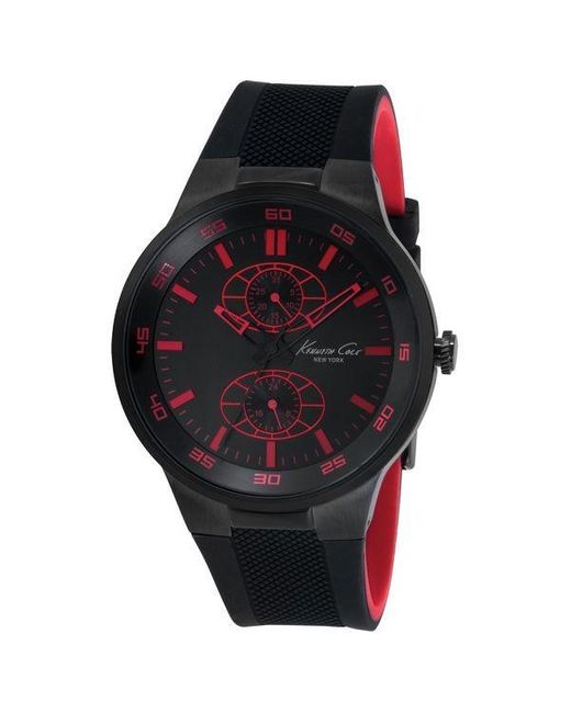 Kenneth Cole Herrenuhr Quartz in Black für Herren