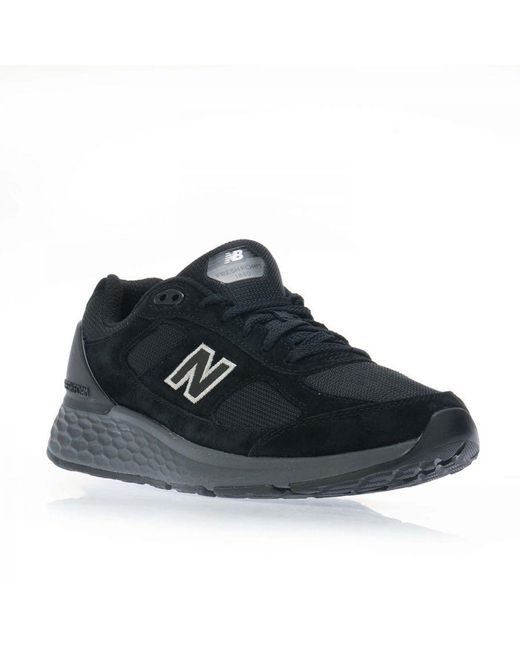 New Balance Black Fresh Foam 1880 Walking Shoes 2E Width for men