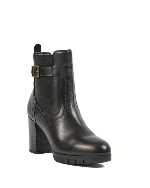 Pod Black Nala Leather/Textile Boots