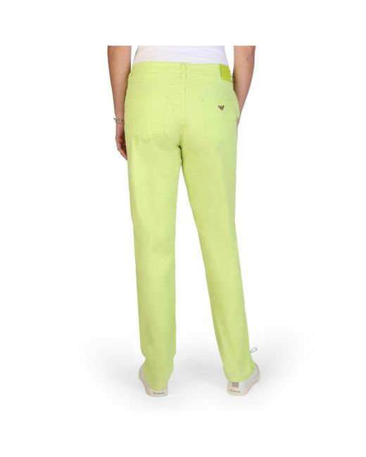 Armani Yellow Jeans