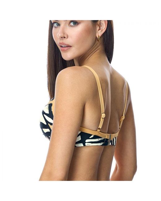 Ory Blue Underwired Bikini Bra W240325