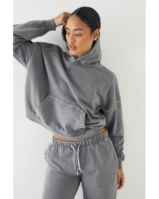 DSGN Studio Gray Premium Heavyweight Washed Oversized Hoodie