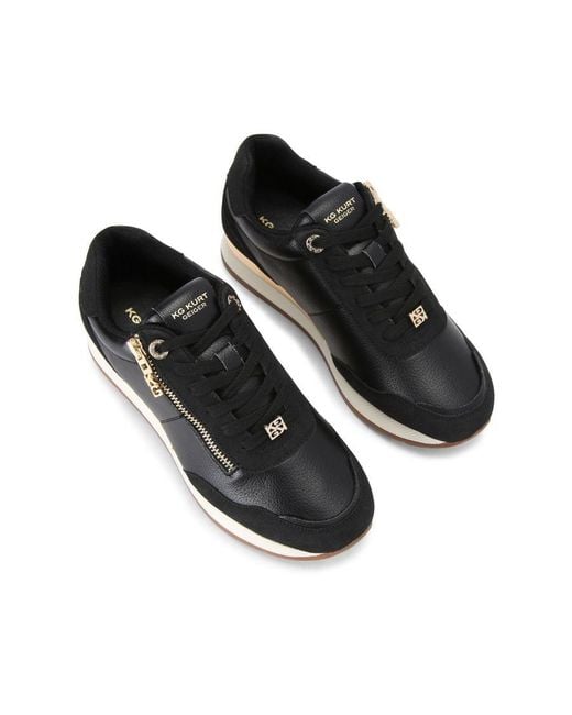 KG by Kurt Geiger Black Lina2 Sneakers