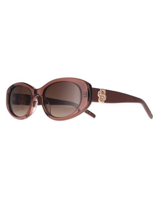 Boss Brown Oval Mauve Gradient 1859/G/S