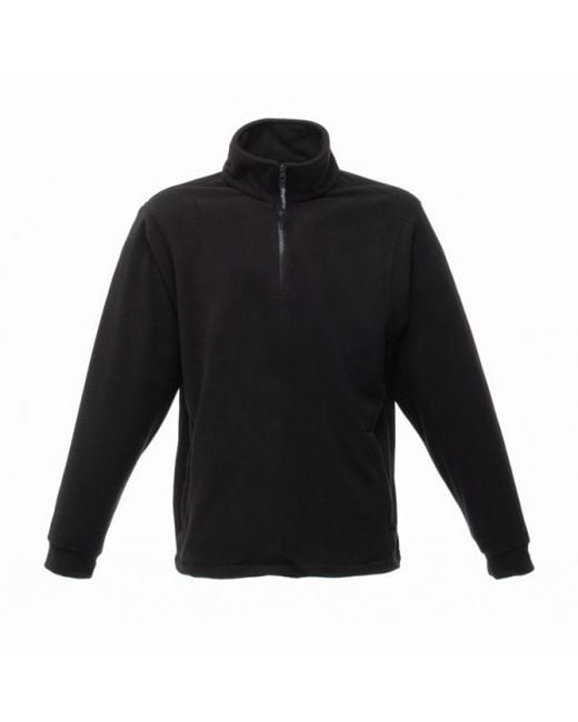 Regatta Blue Thor Overhead Half Zip Anti-Pill Fleece Top (170 Gsm) for men