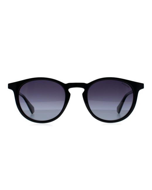 Polaroid Blue Round Gradient Polarized Pld 6102/S/X