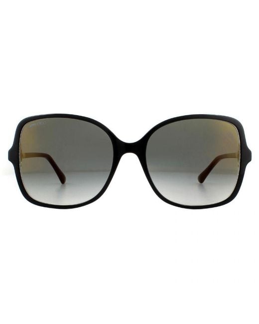 Jimmy Choo Brown Sunglasses Judy/S 807 Fq Transparent Gradient Mirror