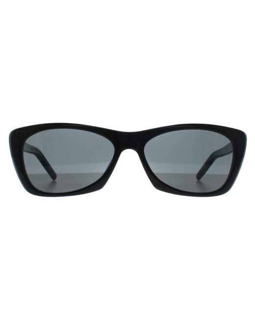 Saint Laurent Black Rectangle Shiny Sl 613
