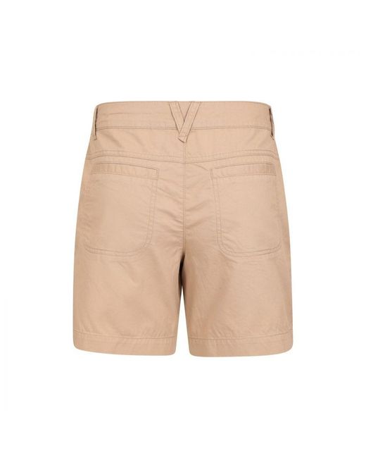 Mountain Warehouse Bayside Shorts (donker Beige) in het Natural