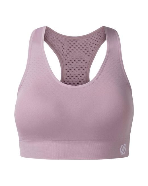 Dare 2b Purple Ladies Dont Sweat It Ii Sports Bra (Mauve Shadow)