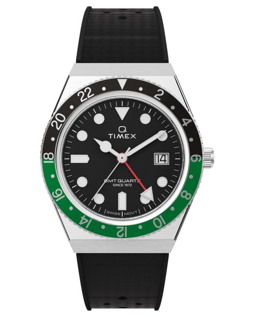 Timex Metallic Diver Inspired Watch Tw2W57500 Material_Rubber for men