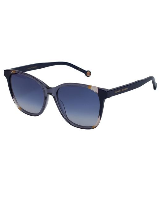 Carolina Herrera Blue Butterfly Sunglasses For Ch0061S