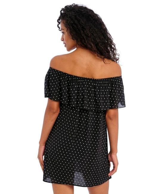 Freya Black 7229 Jewel Cove Beach Cover Up Dress