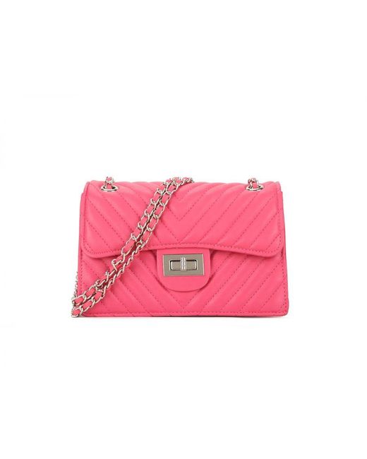 Where's That From Pink 'Cotton' Crossbody Bag