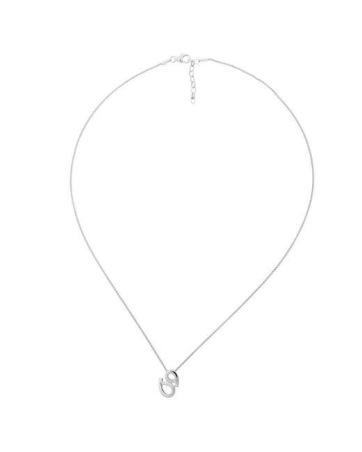 Orphelia Metallic 925 Sterling Chain With Pendant