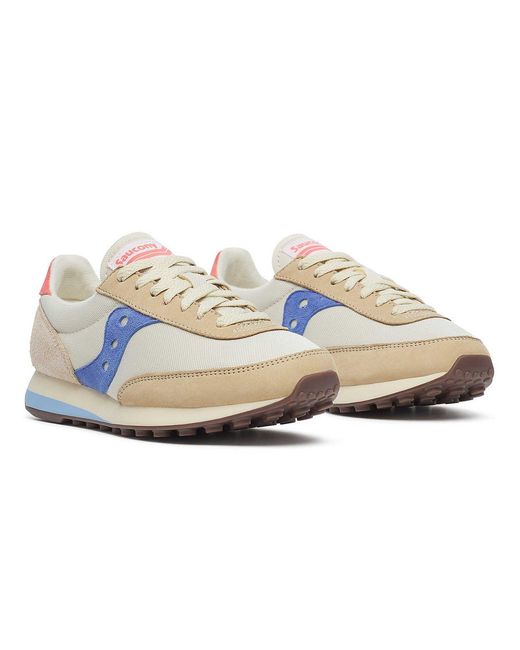 Saucony White Cream Trainer 80 Trainer