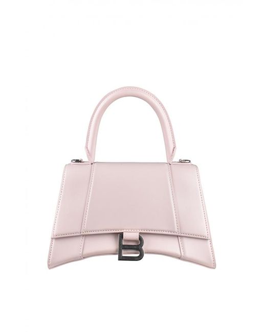 Balenciaga Zandloper Handtas Grijs in het Pink