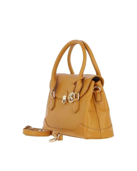 Ashwood Leather Metallic Premium Shoulder Bag With Detachable Crossbody Strap
