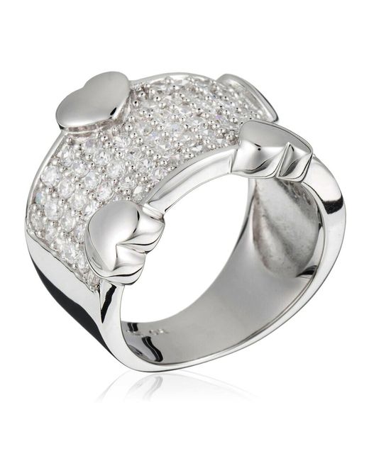 Orphelia Metallic 925 Sterling Ring