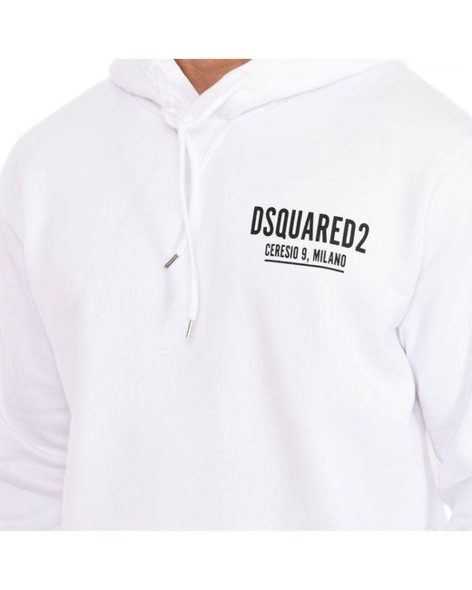 DSquared² Trui Met Capuchon S71gu0451-s25516 Man in het White voor heren