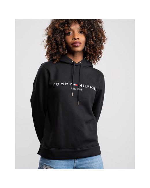 Tommy Hilfiger Blue Heritage Logo Hoodie