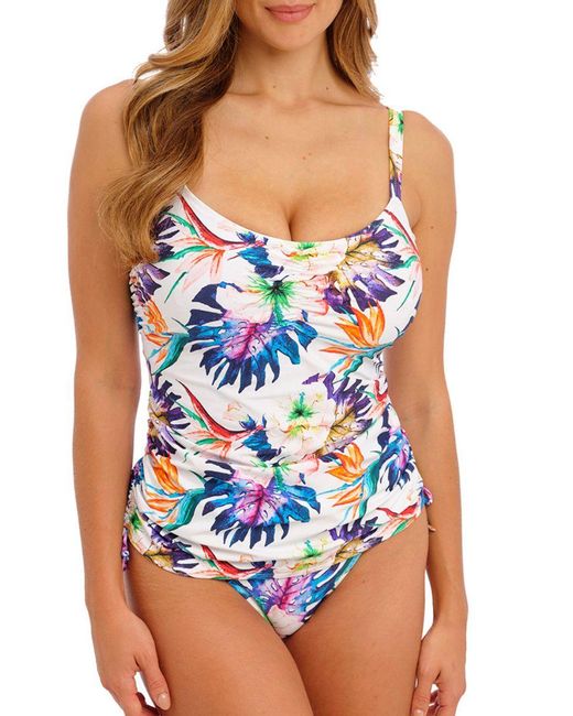Fantasie Blue Paradiso Adjustable Side Tankini Top