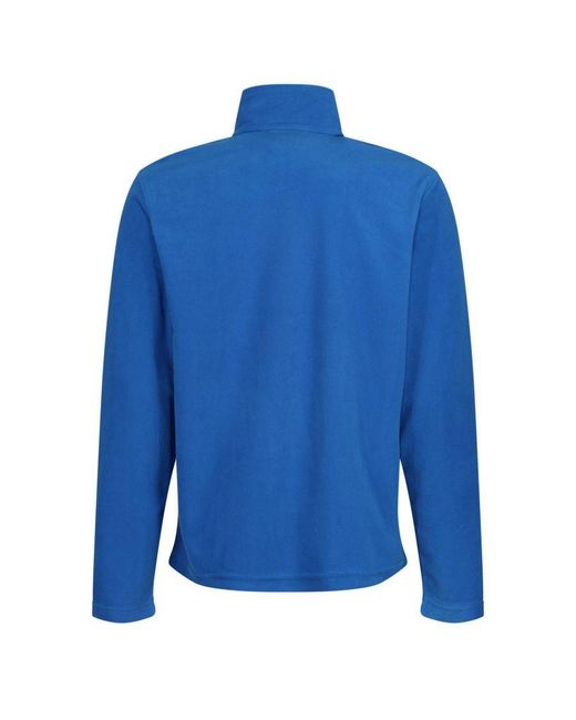 Regatta Blue 170 Series Anti-Pill Zip Neck Micro Fleece (Oxford) for men
