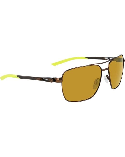 Nike Yellow Accessories Premier Retro Sunglasses for men