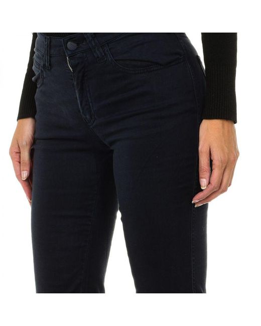 Armani Black Long Stretch Fabric Pants 6Y5J75-5N22Z