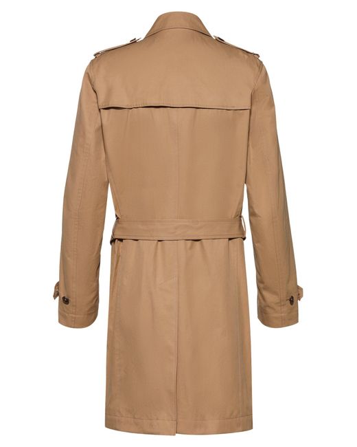 Boss Natural H-Hyde Trench Coat for men