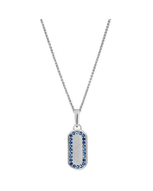 Orphelia Metallic 'Malaga' 925 Sterling Pendant With Chain